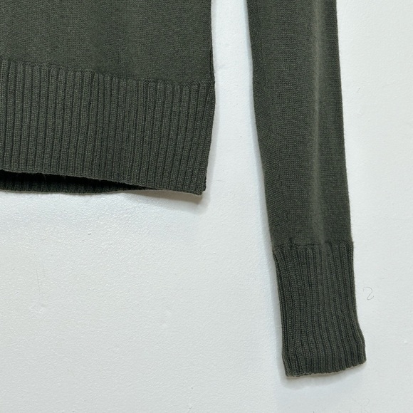 Olive Cashmere Sweater (Club Monaco) - Picture 2 of 7
